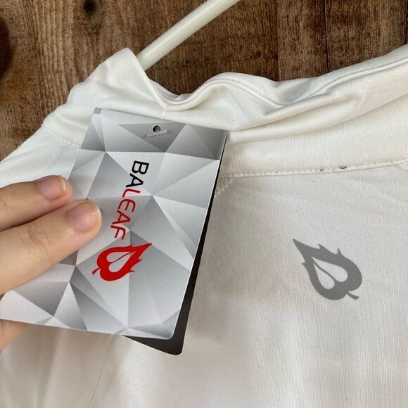 BALEAF FLEECE ATHLETIC QUARTER ZIP COMPRESSION LONG SLEEVED SHIRT JACKET - Picture 5 of 13